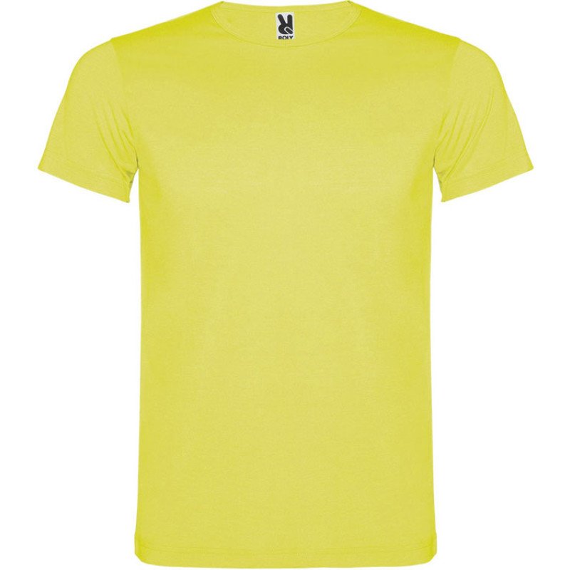 Футболка "Akita" мужская, неоновый желтый