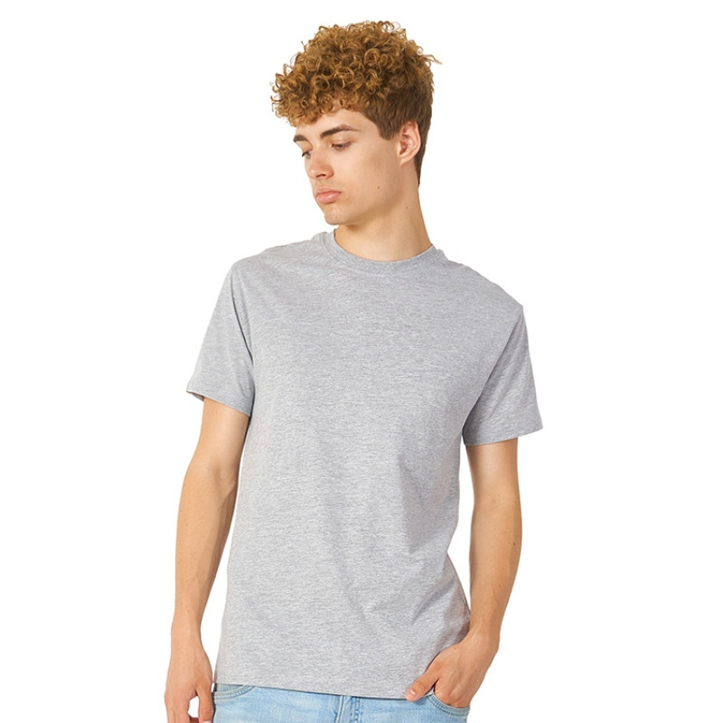 Футболка "Heavy Super Club" мужская, серый меланж Футболка "Heavy Super Club" мужская, серый меланж