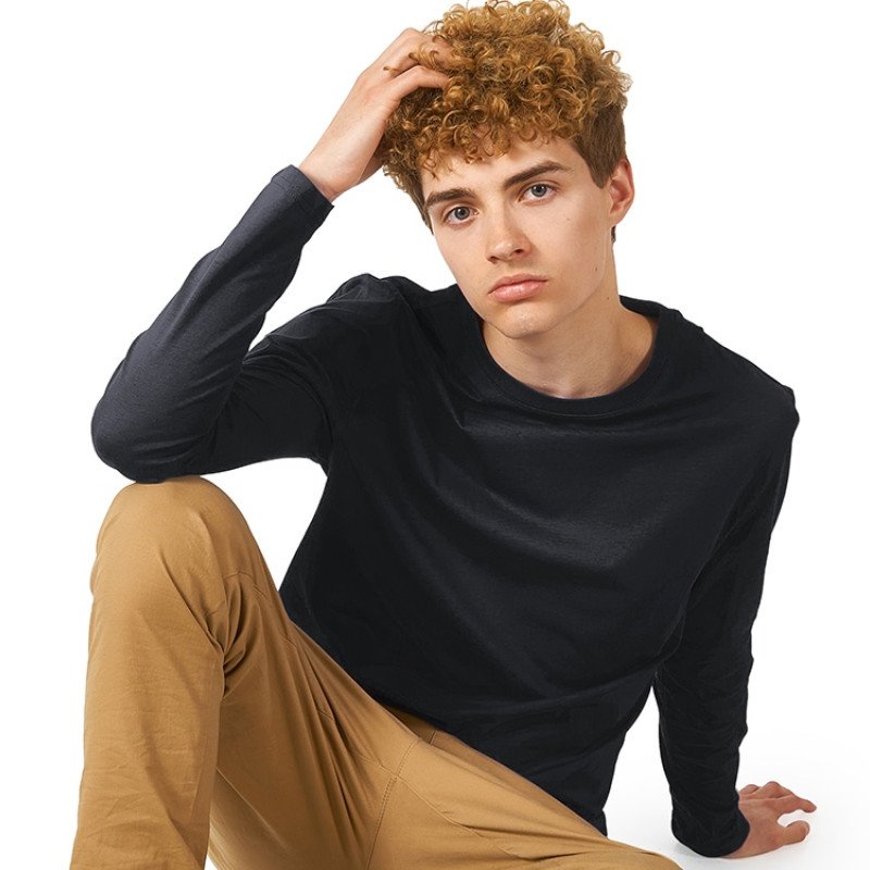 Лонгслив «Porto» мужской, темно-серый