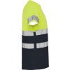 Футболка "Delta" мужская, нэйви/неоновый желтый