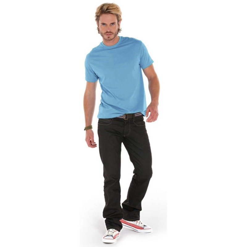 Футболка "Heavy Super Club" мужская, лазурный