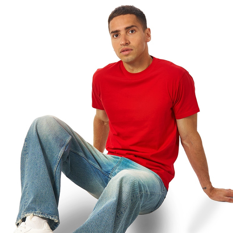 Футболка "Super club" мужская, красный