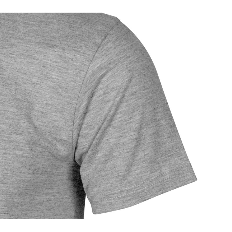 Футболка "Super Club" мужская, серый меланж