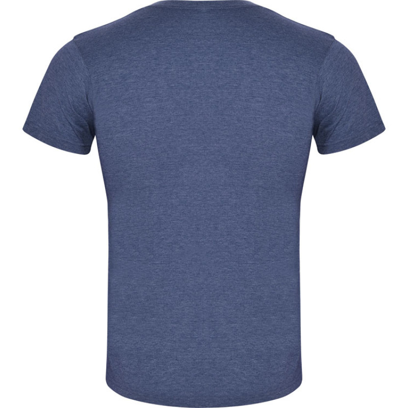 Футболка "Fox" мужская, синий меланж