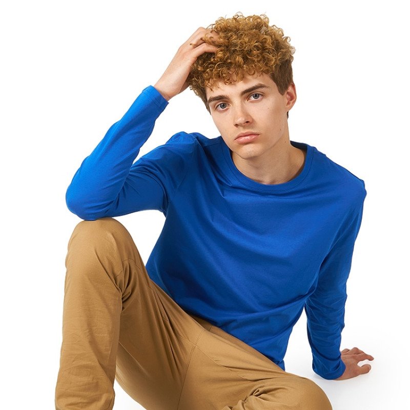 Лонгслив «Porto» мужской, кл синий