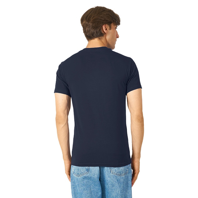 Футболка HD Fit короткий рукав с эластаном, мужская, тёмно-синий