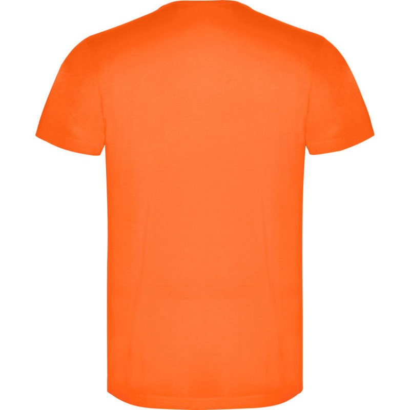 Футболка "Akita" мужская, неоновый оранжевый
