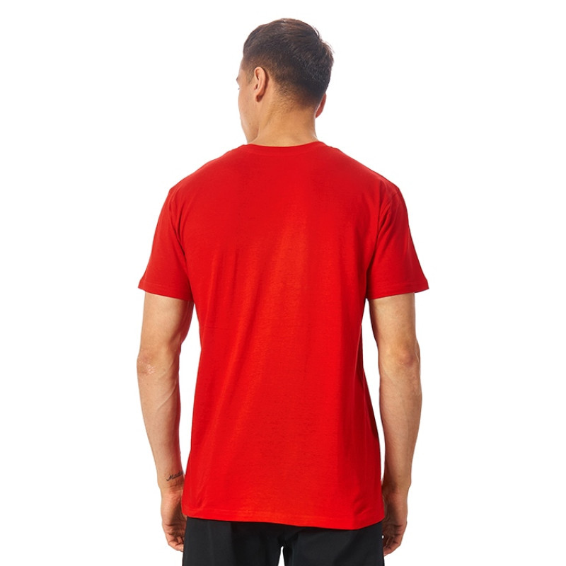 Футболка Club мужская, без боковых швов, красный