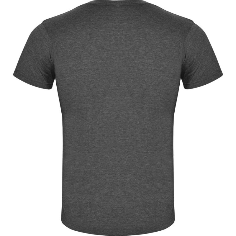 Футболка "Fox" мужская, черный меланж