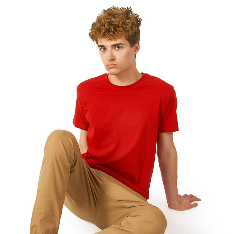 Футболка HD короткий рукав компакт пенье, красный