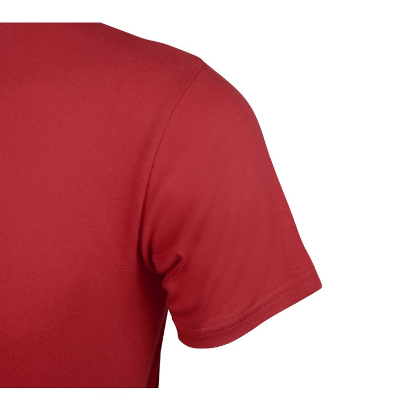 Футболка "Super club" мужская, брусничный Футболка "Super club" мужская, брусничный