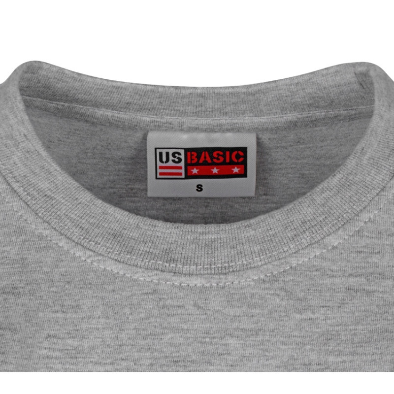 Футболка "Super Club" мужская, серый меланж