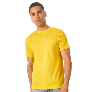 Футболка "Super club" мужская, желтый