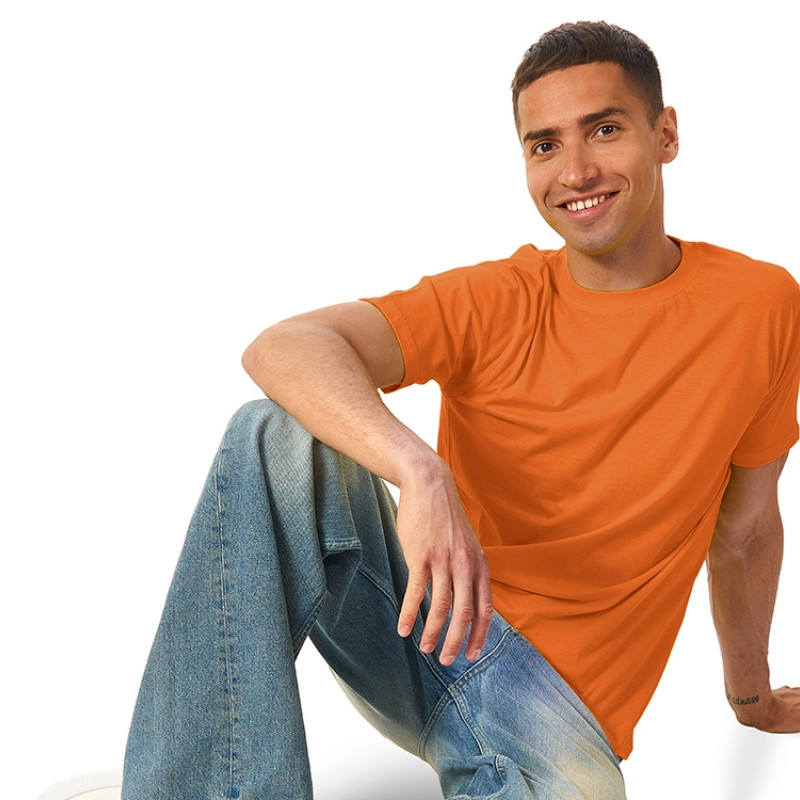 Футболка "Super club" мужская, оранжевый