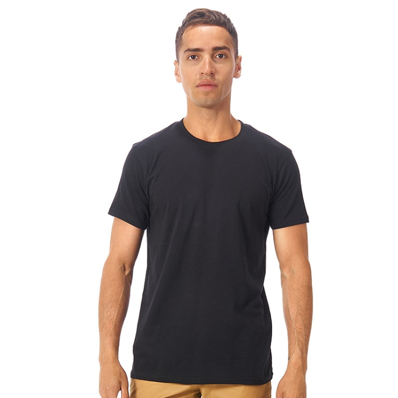 Футболка Club мужская, без боковых швов, черный