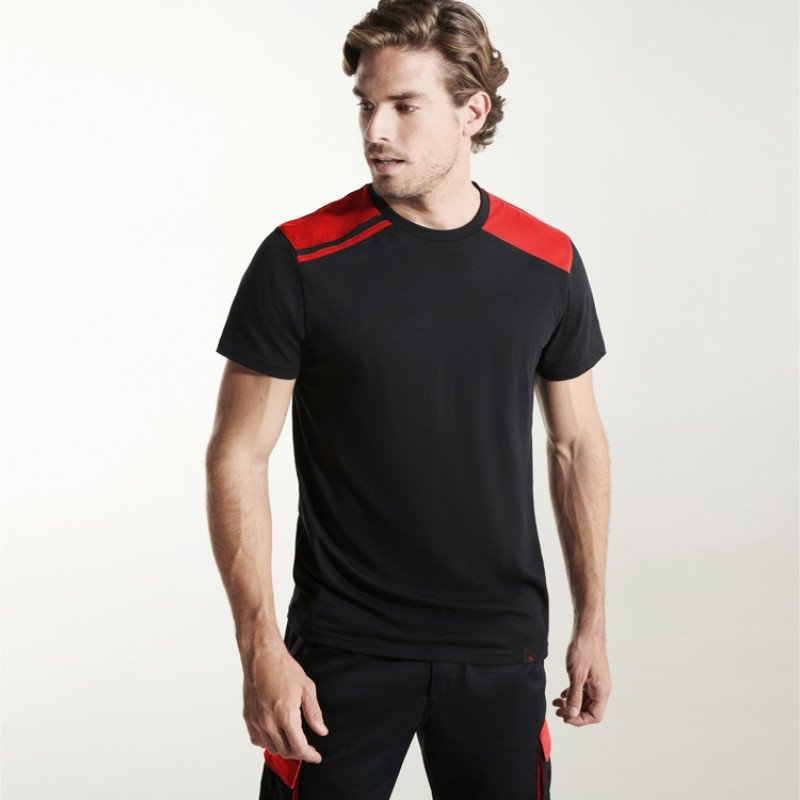 Футболка "Expedition" мужская, черный/красный