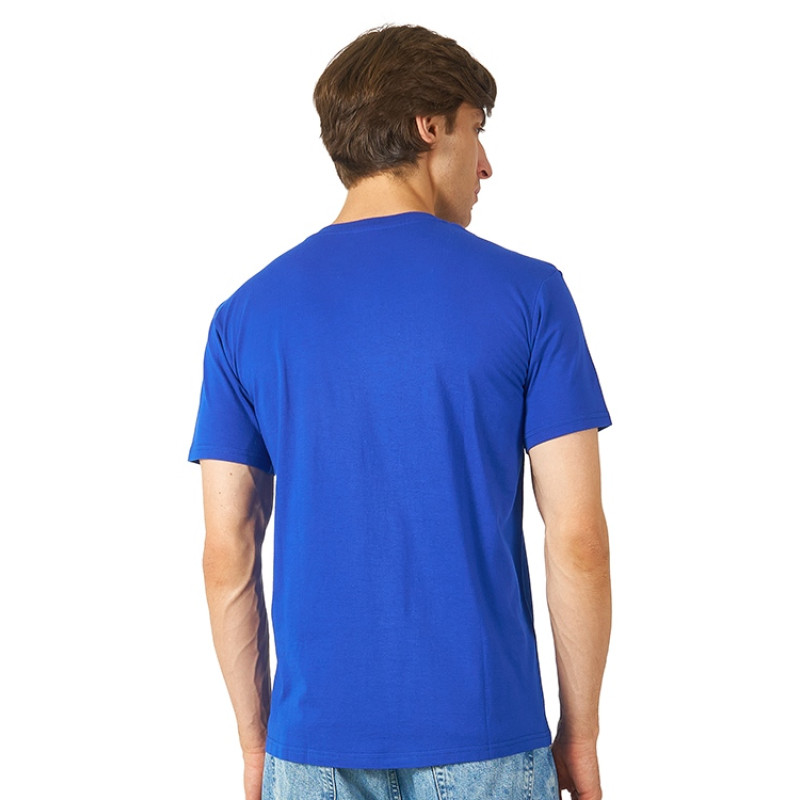 Футболка "Heavy Super Club" мужская с V-образным вырезом, кл. синий