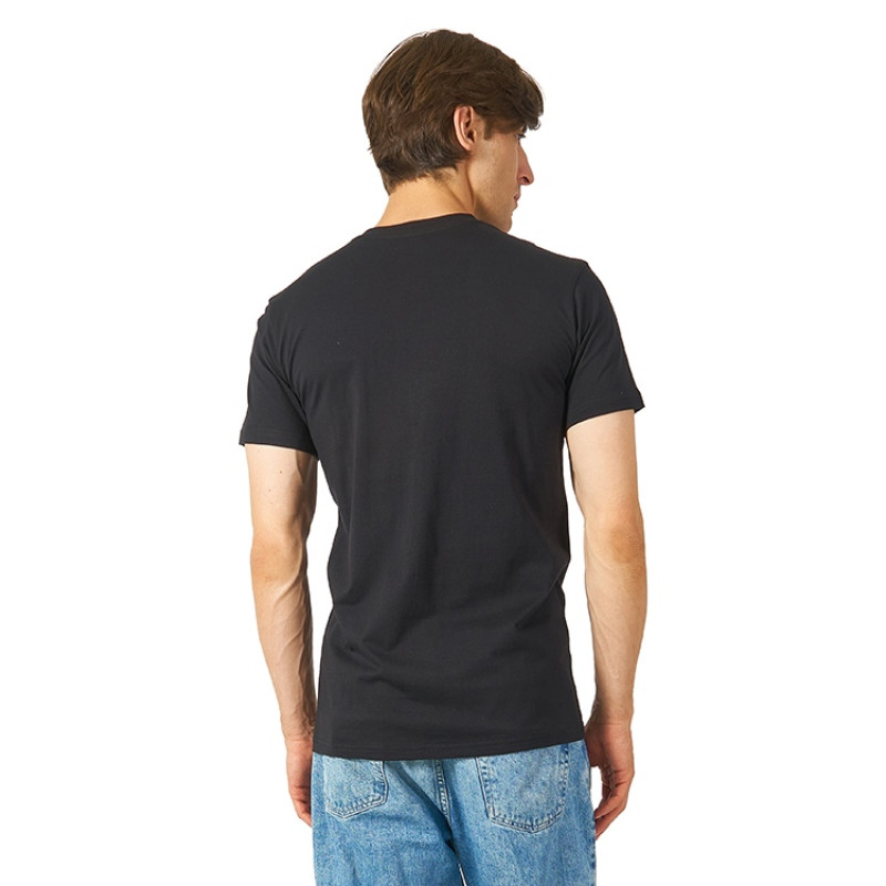 Футболка "Heavy Super Club" мужская с V-образным вырезом, черный Футболка "Heavy Super Club" мужская с V-образным вырезом, черный