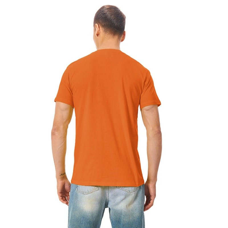 Футболка "Super club" мужская, оранжевый