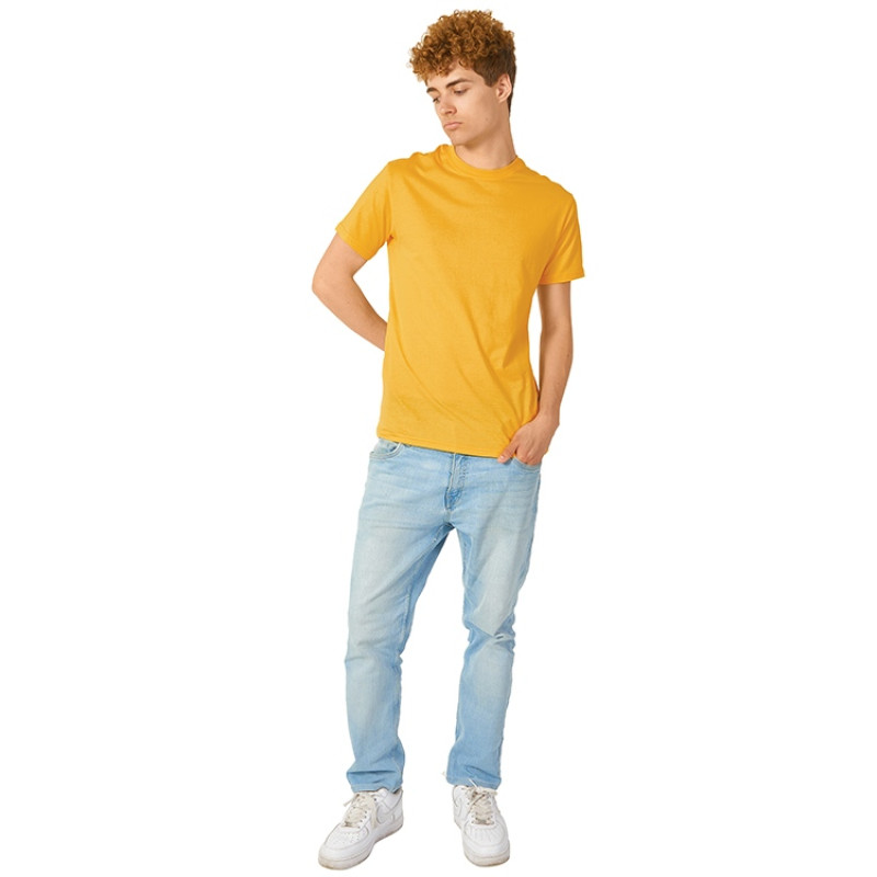 Футболка "Heavy Super Club" мужская, золотисто-желтый Футболка "Heavy Super Club" мужская, золотисто-желтый