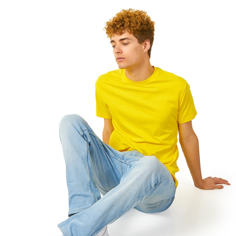 Футболка "Heavy Super Club" мужская, желтый