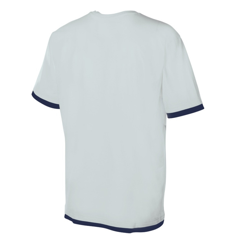 Футболка «Rotterdam» мужская, жемчужный/темно-синий