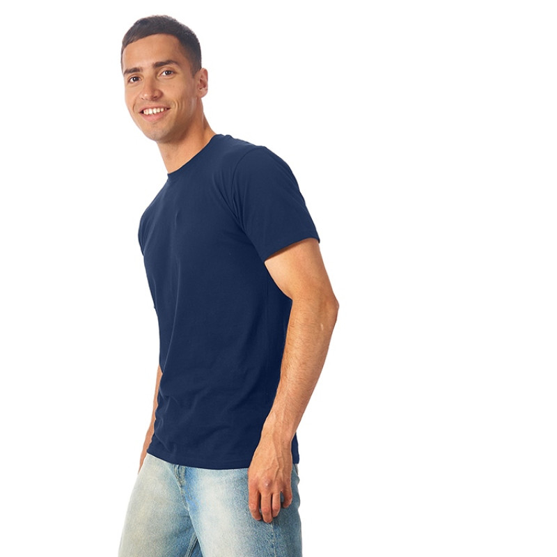 Футболка "Super club" мужская, темно-синий