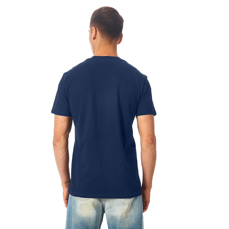 Футболка "Super club" мужская, темно-синий