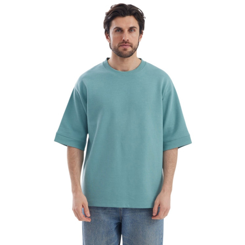 Футболка «Gamma.01» мужская, припыленно-бирюзовый