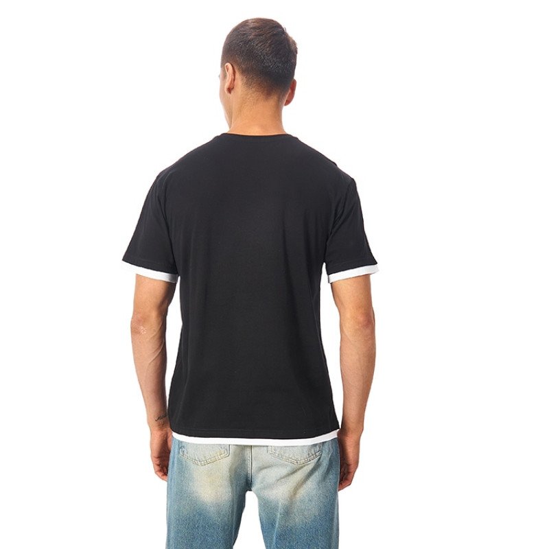 Футболка «Rotterdam» мужская, черный/белый Футболка «Rotterdam» мужская, черный/белый