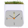 Часы настольные "Grass", белый/зеленый