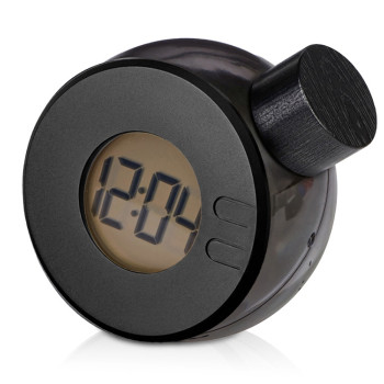 Водяные часы из бамбука "Splash Hour", черный