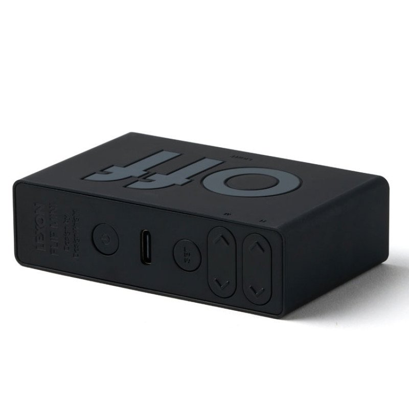 Часы настольные Flip Mini, черный