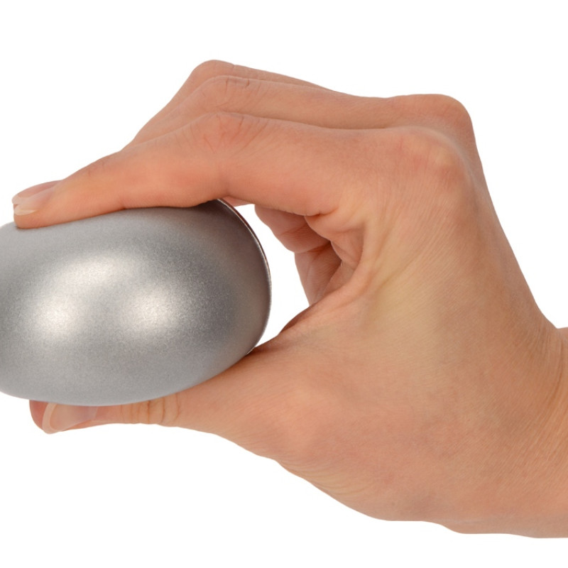 Мячик-антистресс «Малевич», серебристый