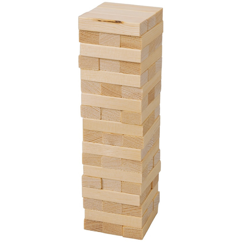 Настольная игра из дерева "Башня" в деревянной коробке