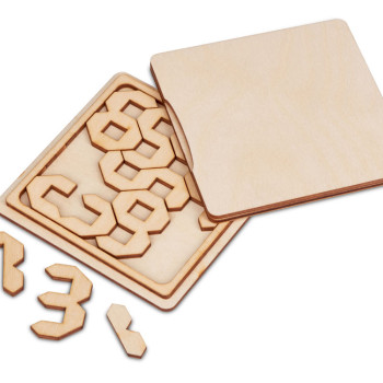 Деревянная головоломка "Цифры"