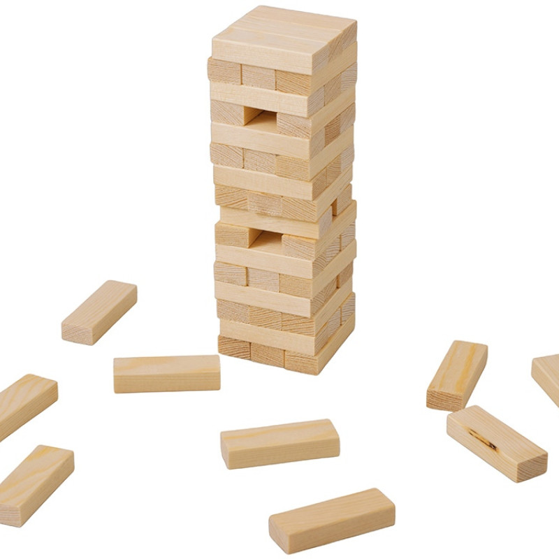 Настольная игра из дерева "Башня" в деревянной коробке