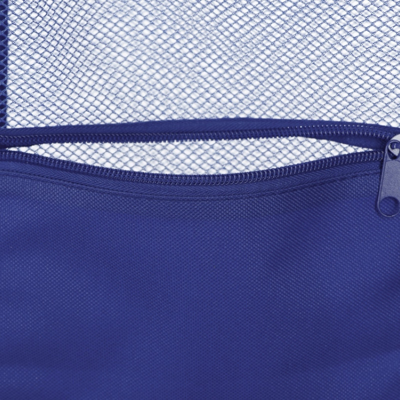 Сумка для шопинга и пляжа «Coolmesh» с изотермическим отделением внизу, синий