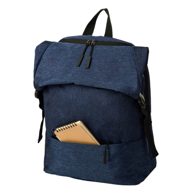 Рюкзак Shed водостойкий с двумя отделениями для ноутбука 15'', синий