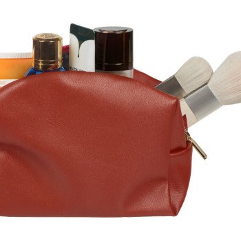 Косметичка из эко-кожи "Enio", красный