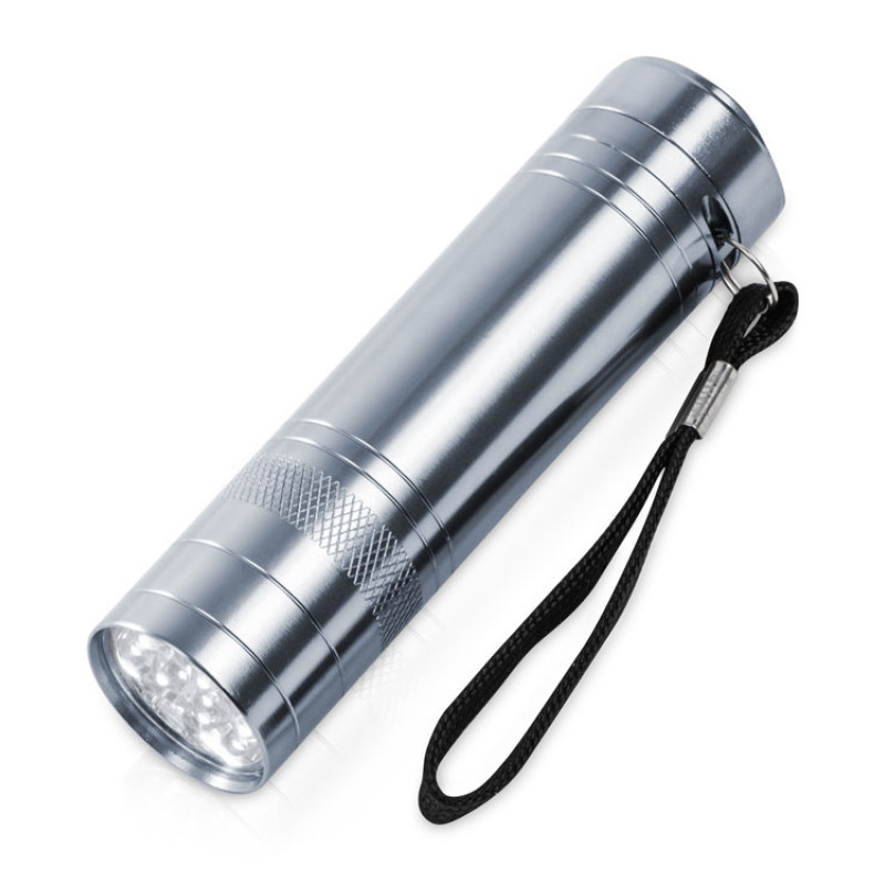 Фонарь с открывалкой "Yok", серебристый