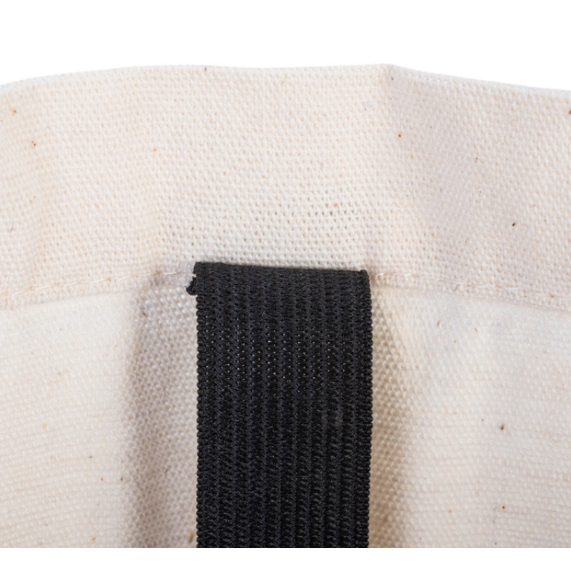 Сумка Fixy из переработанного хлопка с фиксирующей эластичной лентой, натуральный