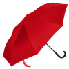 Зонт-трость наоборот Inversa, полуавтомат, красный/серый
