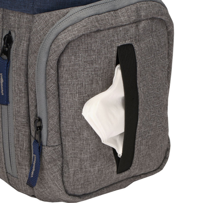 Сумка-холодильник Festival, серый/синий