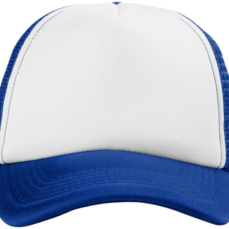 Бейсболка "Trucker", ярко-синий/белый