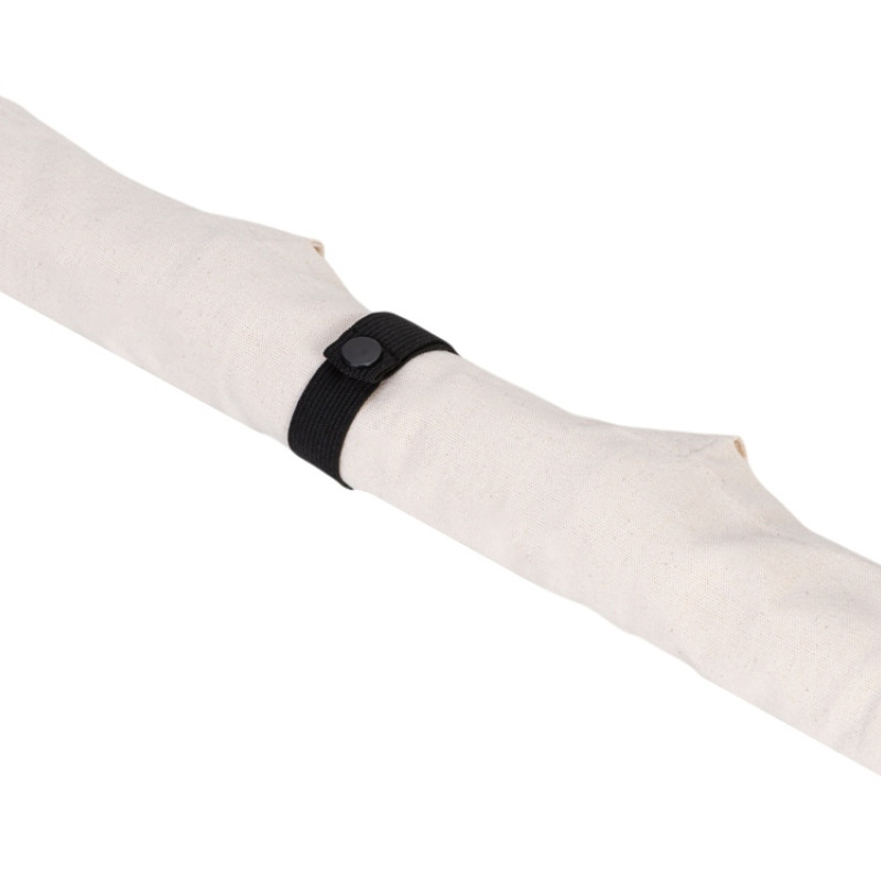 Сумка Fixy из переработанного хлопка с фиксирующей эластичной лентой, натуральный