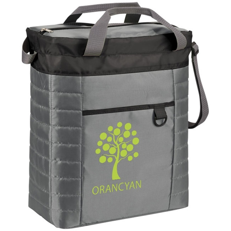 Стеганая сумка-холодильник «Cool Event», черный