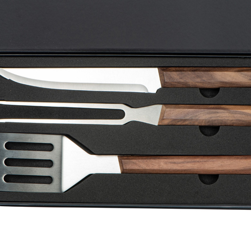 Набор для барбекю из ореха "Flank"