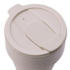 Силиконовый складной стакан "GoCup", бежевый
