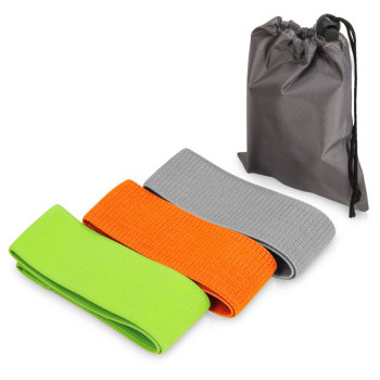 Набор тканевых фитнес резинок, 5см